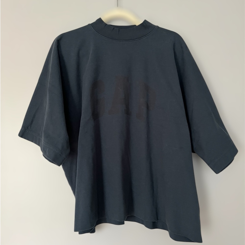 Yeezy Gap Engineered by Balenciaga Dove No Seam T-shirt in Blue - Picture 2 of 6